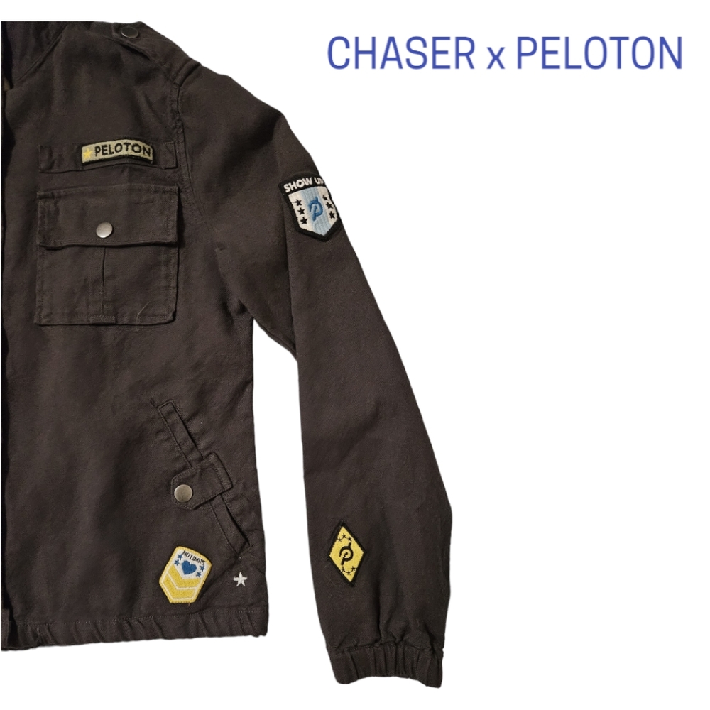 Chaser x Peloton Military  Lightweight Jacket - Picture 7 of 12